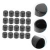 FAVOMOTO 20pcs Foosball End Caps Table Football Caps for Standard Foosball Tables Easy Replacement Made of Sturdy for Long-Lasting Use view 4