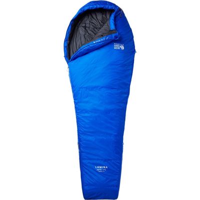 Mountain Hardwear, Lamina 30F Sleeping Bag, Bright Island Blue, Reg/Right Zip