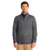 Izod Men's Button Mock Sweater, Iron Gate, XX-Large view 1