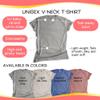EVERTREE CLOTHING Straight Outta The Penalty Box Hockey V-Neck T-Shirt, Unisex Men's Funny Ice Hockey Mom Dad Canada, Dark Heather Gray, Small view 4