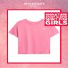 AEROPOSTALE Girls T Shirts - Soft Cotton Blend Short Sleeve Cute Graphic Tees - Classic Crewneck Logo Tee Girls Shirts, Size 7-8, Rose view 3