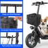Upgrade Knee Scooter Baskets Accessory, Quick Release Removable Cloth Electric Scooter Basket, Scooter Basket for Knee Scooter Front, Fits Most Knee Scooter Walker Models and Scooter view 3