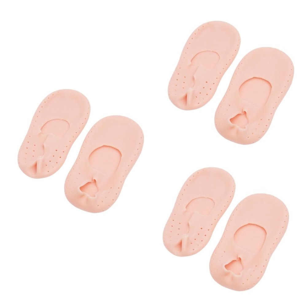 Mipcase 3pairs for Men and Women Breathable Elastic Boat Socks for Water Sports and Home Use Skin