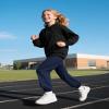 BOOPH Girls Sweatpants Kids Cotton Drawstring Joggers Athletic Pants with Pockets for Teen Girls Navy Blue 11-12 Years view 3