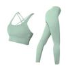 COLLBATH 1set Quick-dry Yoga Activewear and Leggings High Waist Sports Outfit for Women for Yoga Fitness Gym Running and Daily Activities view 1