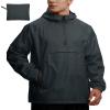SWISSWELL Men's Rain Jacket Waterproof Lightweight Packable Pullover Windbreaker with Hood for Travel Hiking Golf view 1