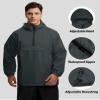 SWISSWELL Men's Rain Jacket Waterproof Lightweight Packable Pullover Windbreaker with Hood for Travel Hiking Golf view 4
