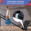 Portable Basketball Hoop,5.5-10FT Height Adjustable Outdoor Basketball Hoop Goal with 44 Inch Impact Backboard and Portable Wheels for Youth Adults Play in Backyard/Courts/Indoor view 4