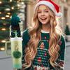 Christmas Accessories Set for Stanley Cup,Water Bottle Handle Strap, Siliocne Boot, Cute Straw Cover, Xmas Charms, Straw Topper for Stanley Cup 40oz & 30oz Tumbler 8 Pcs (Green) view 2