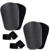 Antoyo Mini Shin Guards Soccer-2 Pairs Small shin Guards and 2 Pairs Strap Shin Fixed Straps for 4-6,Match Equipment Protective Tiny shin Guards Soccer view 1