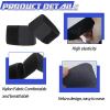 Antoyo Mini Shin Guards Soccer-2 Pairs Small shin Guards and 2 Pairs Strap Shin Fixed Straps for 4-6,Match Equipment Protective Tiny shin Guards Soccer view 4