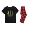 TEERAPHIQUE Christmas Pajamas for Family,Family Holiday PJS Matching Sets,Xmas Jammies for Couples,Mom Shirt view 3