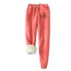 Sweatpants Women Fleece Lined,Winter Warm Joggers High Waist Athletic Jogger Pants Thicken Outdoor Pants with Pocket view 1