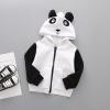 Baby Girls Boys Fleece Hooded Jacket Zip Up Panda Coat Winter Warm Cute Animal Jackets Toddler Kids (A, 3-4 Years) view 3