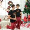 TEERAPHIQUE Christmas Pajamas for Family,Family Holiday PJS Matching Sets,Xmas Jammies for Couples, T-Shirt view 3