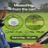 GOLFBUDDY 2S PRO Golf Range Finder with Slope, Measuring from The Cart, 1093 Yard Laser Rangefinder, Magnetic Mount, Pin Finder with Flag Pole Locking Vibration, One Click Scan Mode, Water Proof view 3