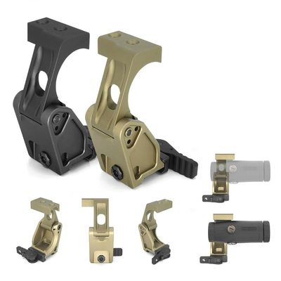 Aimsniper Tactical FTC Magnifier Mount with Fast QD Lever 2.26 Optical Centerline HeightQuick Release & Flip-to-Center (FTC) MechanismCNC Aluminumonly Applicable HOLOSUN HM3X Magnifier (black1)