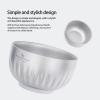 iBasingo 350ml Titanium Camping Bowl Double Wall Insulated Soup Bowl Ultralight Durable Portable Oatmeal, Rice, Food Tableware for Outdoor Backpacking, Hiking, Travel Ti1164T view 4