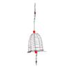 PTILSERY Stainless Steel Wire Fishing Trap Bait Cage Basket Feeder Holder Tackle Tool view 1