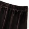 Beeblily Womens Winter Velvet Elegant Long Skirt Stretch High Waist Maxi Skirt Brown L view 3
