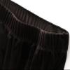 Beeblily Womens Winter Velvet Elegant Long Skirt Stretch High Waist Maxi Skirt Brown L view 4