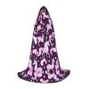 NOUZU Unicorns Pink Print Hooded Cape,Robe-Hooded Cap Cloak,Unisex Hooded Cloak For Halloween Cosplay Costumes view 1
