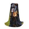 NOUZU Rottweiler Pattern Print Hooded Cape,Robe-Hooded Cap Cloak,Unisex Hooded Cloak For Halloween Cosplay Costumes view 3