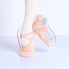 HDNSAUD Ballet Shoes Professional Ballet Shoes Soft Three Split Sole Women Girls Ballerina Dance Shoes Stretch Fabric Mesh Splice Ballet Slippers Dance Shoes(Beige,39) view 3