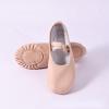 HDNSAUD Ballet Shoes Children Gymnastics Dance Shoes Girls Soft Sole Adult Folk Dance Beginners PU Leather Pink Ballet Training Shoes for Women Dance Shoes(Lace Up Split Sole,43) view 4
