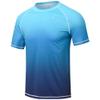 (Size: L) 2 Pack Men's Swim Shirts Rashguard UPF 50+ UV Sun Protection Shirt Athletic Workout Running Hiking T-Shirt Swimwear view 3