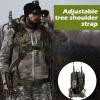 Tree Stand Backpack Straps, Adjustable Tree Stand Carrier System, Lightweight Oxford Cloth Universal Tree Stand Carrier Transport System for Hunting view 3