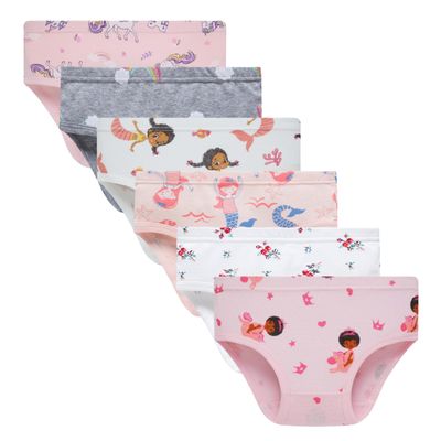 Sladatona Little Girls Cotton Toddler Underwear Comfort Panties Toddler Briefs 3T