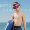CMBJJU 3PACK Kids Sunglasses,Youth Baseball Glasses,Cycling Goggles for 6-14 Boys Girls,UV400 Protection (3pcs-Black Blue+Red Yellow+White Blue-K04) view 2
