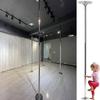 KGBNYSS Dancing Pole Portable Removable Adjustable 45mm, Professional Dancing Pole with Extension Accessories, Stripper Pole for Exercise Club Party Pub Home(3M-3.1M/9.8ft-10ft) view 1