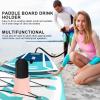 Paddle Board Cup Holder, Stand Up Paddle Board Accessory, Drink Holder Suitable for Types of Cup/Bottle/Drink (Pink) view 2