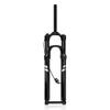 MLIKYRGK 27.5/29In Mountain Bike Air Suspension Fork Boost Thru Axle 15 * 110mm Front Fork 90mm Travel Straight/Tapered Tube Manual/Remote Lockout Rebound Adjust Disc Brake(Black,27.5" 1-1/8 RL) view 1