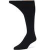 7BigStars Men Diabetic Seamless Dress Business Cotton Mid Calf Socks - 5 Pack Big Tall - Solid Casual - Sock Size 13-15 Shoe Size 12-15 XL Black view 4