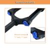 MLIKYRGK 27.5/29In Mountain Bike Air Suspension Fork Boost Thru Axle 15 * 110mm Front Fork 90mm Travel Straight/Tapered Tube Manual/Remote Lockout Rebound Adjust Disc Brake(Gold,27.5" 1-1/8 HL) view 3