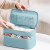Portable Underwear Bra Storage Bag Waterproof Travel Organizers Multi-Layer Toiletry Packing Cube view 4
