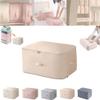 2024 NEW Space Saving Self Compression Organizer,Self Compression Moving Organizer Bags,Storage Tote for Space Saving,Heavy Duty Moving Bags for Comforters,Clothes (Apricot, 21.26 * 16.53 * 23.62in) view 1