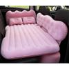JZWSD Car Inflatable Mattress for Fiat Panda 2012 2013 2014 2015 2016 2017 2018 2019 2020 2021 2022 2023 2024 Portable Flocking Air Mattress Camping Travel Mattress Auto Accessories,Pink view 1