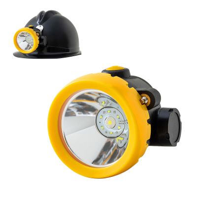 BAIYITONGDA Rechargeable Mining Headlight LED Superbright Mining Headlamp, Hard Hat Searchlight,Waterproof Headlight Explosion Proof Cap Miner Lamp