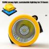BAIYITONGDA Rechargeable Mining Headlight LED Superbright Mining Headlamp, Hard Hat Searchlight,Waterproof Headlight Explosion Proof Cap Miner Lamp view 3
