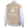 WEAR by Erin Andrews Women's Tan Cincinnati Bengals Tonal Full-Zip Bomber Jacket view 3