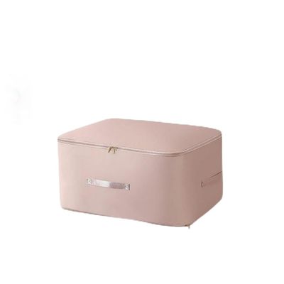 2024 NEW Space Saving Self Compression Organizer,Self Compression Moving Organizer Bags,Storage Tote for Space Saving,Heavy Duty Moving Bags for Comforters,Clothes (Pink, 21.26 * 16.53 * 23.62in)