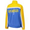G-III Sports Women's Powder Blue Los Angeles Chargers Post Game Full-Zip Track Jacket view 3