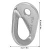 Restokki Outdoor Climbing Piton Expansion Nail Bolt Hanger Stainless Steel Caving Anchor Protection view 2