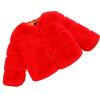 Baby Girls Boys Faux Fur Coat Jacket Warm Outerwear Kids Fall Winter Clothes Toddler Outwear Birthday Gifts view 2
