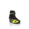 Fischer RC1 JR Combi Mens Cross Country Ski Boots, Black/Yellow, 33 view 1