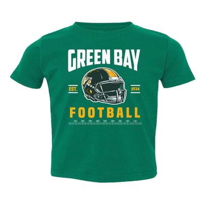 Green Bay Tee Apparel for Football Fans Supporter Toddler T-Shirt (Green, 2T)